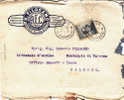 TORINO - PALERMO  - Cover / Lettera Pubbl. 23.11.1909 - " D. FILOGAMO Acc. Per  Autom.-Nav.-Aer. " Cent. 15 Michetti - Reklame