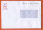 Timbre Stamp Selo Enveloppe Envelope à Fenêtre Générale Des Eaux Services DESTINEO 06/01/2011 LYON FRANCE - Briefe U. Dokumente