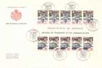 MONACO  1988 EUROPA CEPT FDC - 1988