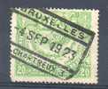 TR102a(°) - Gevleugeld Wiel - Mechelen Uitgifte - Stempel Bruxelles R. Chartreux 3 - (zie Scan) - (11742) - 1915-1921