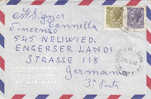 $3-0989- Italy Siracusana Air Cover To Germany 1969 - Poste Aérienne