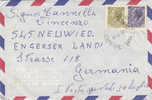 $3-0992- Italy  Air Cover To Germany 1969 - Airmail