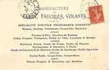 RENAGE Carte Publicitaire  - Manufacture De Volants  Revollier .. TB - Renage