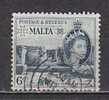 P3666 - BRITISH COLONIES MALTA Yv N°247 - Malte (...-1964)