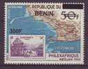 BENIN. Timbre Du Dahomey 1969, N° YT PA 98**: Surchargé Bénin Nouvelle Valeur - Benin - Dahomey (1960-...)