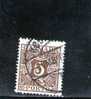 DANIMARCA 1921-7 SEGNATASSE USATO - Postage Due