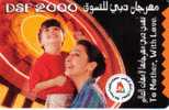 UNITED ARAB EMIRATES  30 DH  WOMAN CHILD CHILDREN  DUBAI 2000 CHIP SPECIAL PRICE !! - Emirats Arabes Unis