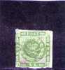DANIMARCA 1858 STEMMA USATO - Used Stamps