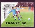 LAOS   BF 140  Oblitere  Cup 1998  Football  Soccer Fussball - 1998 – Frankreich