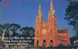 # VIETNAM 12 Notre Dame Cathedral 7UPVC 60 Gpt    Bon Etat - Viêt-Nam