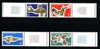POLYNESIE 1969  N° 66/69 ** Neufs = MNH Superbes Cote 37 € Sports Jeux Pacifique Port Moresby Boxe Saut Marche - Unused Stamps