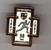 Pin´s  Sport  Broche  GYMNASTIQUE  SULLENS  50è Anniversaire  1947-1997 - Gymnastik