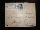 LR  TYPE CAEN 50 F OBL. 23-06-1952 BAYEUX (14 CALVADOS) - Posttarieven