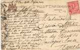 Postal LONDON 1920. George V. Postal Niña Con Flores - Lettres & Documents