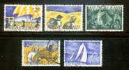 Ned 1949 Zomerzegels Used Nrs. 516-520 - Used Stamps