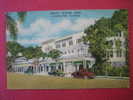 Clearwater Fl--  Gray Moss Inn   1963 Cancel      Linen---=====(ref131) - Clearwater