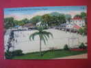 Clearwater Fl--  Lawn Bowling Club       Linen---=====(ref131) - Clearwater