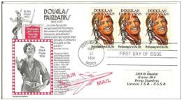 USA United States 1984 FDC Actor  Douglas Fairbanks Film Cinema Movie Screenwriter Director - 1981-1990