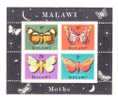 Malawi 1970 Moths Of Malawi S/S MNH - Malawi (1964-...)