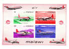 Malawi 1972 Airplanes S/S MNH - Malawi (1964-...)