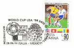 Football Coupe Du Monde 1994, Match Italie - Mexique . Soccer WORLD CUP, USA: Italy - Mexico, Washington - 1994 – Stati Uniti