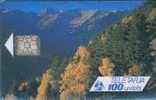 # ANDORRA 5 Saisons - L'Automne 100 Sc6 05.92 20000ex Tres Bon Etat - Andorre