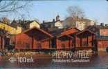 # FINLAND MD4 Old Riverside Storehouse In Porvoo 100 Magnetic 05.89 Tres Bon Etat - Finland