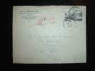 DEVANT LR  TYPE VIVARAIS 50 F OBL. 10-02-1950 TOULOUSE RP (31 HAUTE-GARONNE) - Tarifs Postaux
