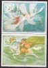 1997 Irland    Max -card  Yv. 1003-4  Mi. 1001-2  Europa: Sagen Und Legenden - 1997