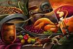 Thanksgiving Day Post Stationery 1276 - Giorno Del Ringraziamento