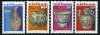 VIETNAM 1989 Porcelain, Odd Value Yvert Cat. N° 982/85  Absolutely Perfect MNH ** - Porcelaine