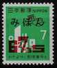 Specimen, Japan Sc1064 Postal Code System. - Zipcode