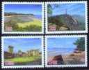 1998 Quemoy National Park Stamps Mount Coast Rock Tower Geology Island Scenery - Eilanden