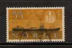 Norway No 385 Used Hinged 1960 - Usati