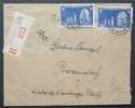 ALSACE - HOCHFELDEN / 1949 LETTRE RECOMMANDEE   (ref 936) - Storia Postale