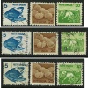 ● INDIA - 1979 - AGRICOLTURA - N. 593 / 95  Usati , Serie Completa - Cat. ? €  - Lotto 224 /25 /26 - Usati