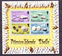 Pitcairn 1974 MiNr. (Block 1) MARINE LIFE Shells 1bl MNH** 13,00 € - Schalentiere