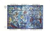 45589)foglio United Nations Serie Marc Chagall In Chagall Window Da 6 Valori - Nuovo  - Bf4 - Blocs-feuillets