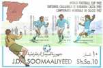 45627)foglio Somalia Serie Camp. Mondiali Di Calcio Spa ´82 Da 3 Valori - Nuovo  - Bf11 - Somalia (1960-...)