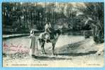 COLOMB-BECHAR  -  Au Bord De La Rivière  - 1913 -  TRES BELLE CARTE ANIMEE - - Bechar (Colomb Béchar)