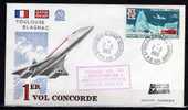 1er Vol " Concorde 001 " Le 02/03/1969 - Erst- U. Sonderflugbriefe