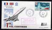 1er Vol " Concorde 001 " Le 02/03/1969 - First Flight Covers