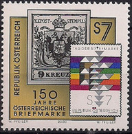 2000 Austria Österreich   Mi.  2316** MNH 150 Jahre österreichische Briefmarken - Neufs