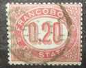 1875 N. SE3 FRANCOBOLLO DI STATO 20 Cent - Ottimo - ITALY STAMP Quality - Usados