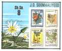 45645)foglio Somalia Serie Fiori Della Somalia Da 4 Valori - Nuovo  - Bf6 - Somalië (1960-...)