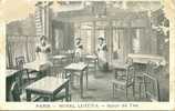 75   PARIS  HOTEL LUTECIA  SALON DE THE    N° C 2837 - Pubs, Hotels, Restaurants