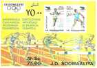 45665)foglio Somalia Serie Espo. Mondiale Di Filatelia Olimpica 1987 Da 2 Valori - Nuovo  - Bf22 - Somalia (1960-...)