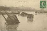 75  PARIS VUE PRISE AU PONT DE L´ALMA   CRUE DE LA SEINE      C  1856 - Inondations De 1910