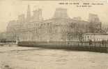 75 PARIS  PONT D´ARCOLE 27 JANVIER 1910  CRUE DE LA SEINE   C 1844 - Inondations De 1910