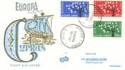 CYPRUS  1962 EUROPA CEPT FDC - 1962